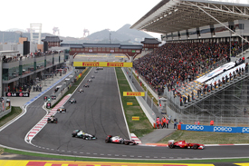 Start 2011 Korean Grand Prix