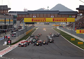 Korean GP start