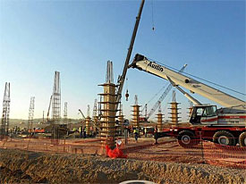 Construction of the Austin circuit is on schedule