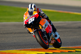 Dani Pedrosa Honda 2011 Valencia test
