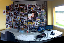 Commentary box simoncelli Valencia Grand PRix 2011