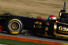 Robert Kubica, Renault, Valencia testing