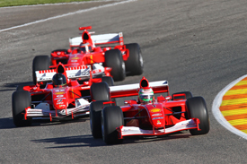 Ferrari line-up