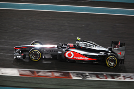 Jenson Button McLaren 2011 Abu Dhabi Grand Prix