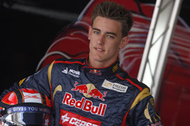 Kevin Ceccon Toro Rosso test Yas Marina 2011