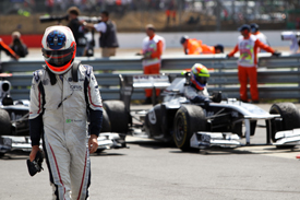 Rubens BArrichello Williams 2011 Abu Dhabi Grand Prix