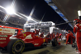 Fernando Alonso, Ferrari, Abu Dhabi 2010