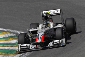 Jan Charouz, HRT, Brazil 2011