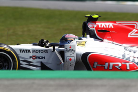 Tonio Liuzzi, HRT, Interlagos, Brazil, 2011