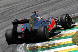 Lewis Hamilton McLaren 2011 Brazilian Grand Prix