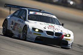 Joey Hand Dirk Muller BMW ALMS Laguna Seca 2011