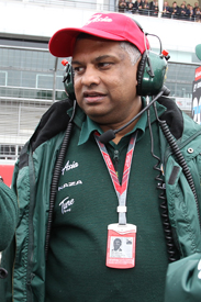 Tony Fernandes Lotus 2011 Brazilian Grand Prix