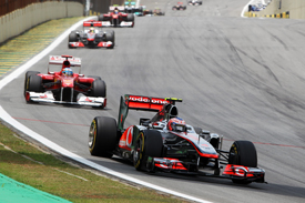 Jenson Button McLaren 2011 Brazilian Grand Prix
