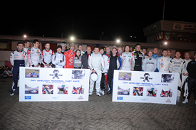 Dan Wheldon Charity karting race 2011
