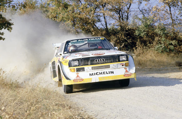Hannu Mikkola Audi Quattro 1985 WRC