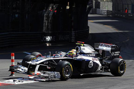 Tangling with Maldonado in Monaco