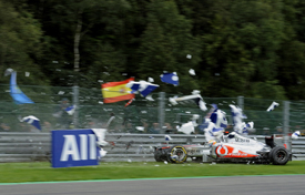 This Spa crash was one of the lowest points of Hamilton's season 