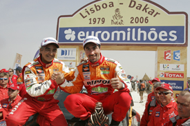 Rene Metge Porsche 1986 Dakar Rally