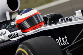 Rubens BArrichello Williams 2011 Indian Grand Prix