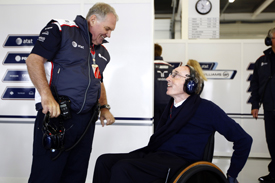 Patrick head Frank Williams 2011 grand prix