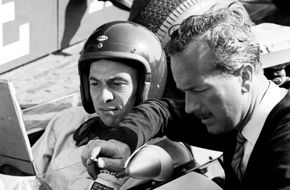Jim Clark Colin Chapman 1963 grand prix