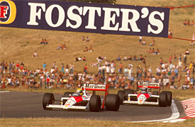 Ayrton Senna, Alain Prost