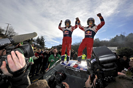 Sebastien Loeb wins in Monte Carlo 2012