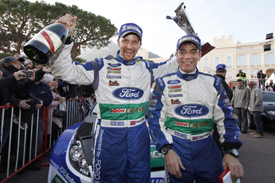 Petter Solberg Ford WRC Monte Carlo Rally 2012