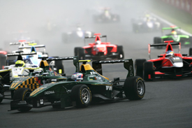 Spa GP3 start 2011