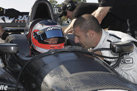 Rubens Barrichello, KV IndyCar test