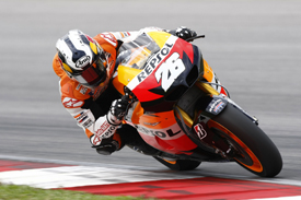Dani Pedrosa Honda 2012 Sepang MotoGP test