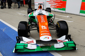 The VJM05 features a major aero rethink over past Force Indias