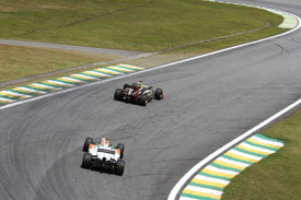 Force India was chasing Renault down at the end of 2011
