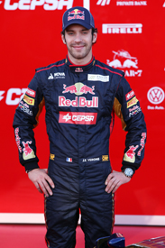 Jean-Eric Vergne Toro Rosso 2012 launch grand prix