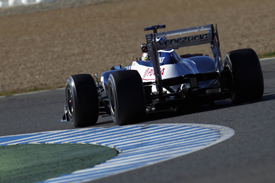 Pastor Maldonado Williams 2012 Jerez test