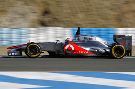 Jenson Button McLaren 2012 Jerez test