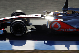 Lewis Hamilton, McLaren, Jerez testing 2012