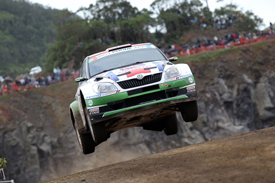 Andreas Mikkelsen, Skoda UK, Azores 2012