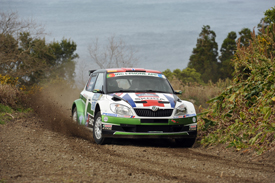 Andreas Mikkelsen, Skoda UK, Azores 2012