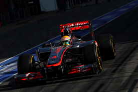 Lewis Hamilton, McLaren, Catalunya testing 2012