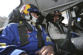 Carlos Sainz and Sebastien Ogier