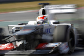 Sergio Perez, Sauber, Catalunya testing 2012