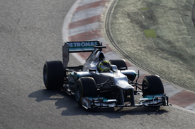Nico Rosberg, Mercedes, Catalunya testing 2012