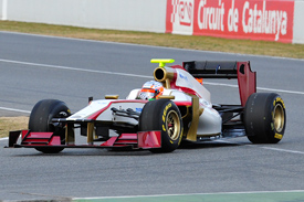 Narain Karthikeyan HRT F112