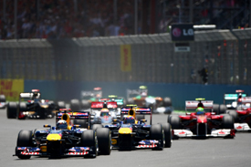 Valencia grand prix start 2011