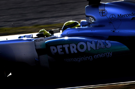 Nico Rosberg, Mercedes, Catalunya testing 2012