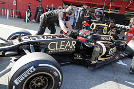 Romain Grosjean, Lotus, 2012