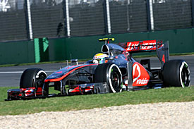 Lewis Hamilton, McLaren, Melbourne 2012