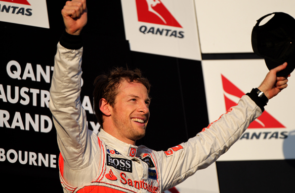 Jenson Button McLaren 2012 Australian Grand Prix
