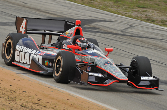 JR Hildebrand Panther Dallara IndyCar 2012 test Sebring